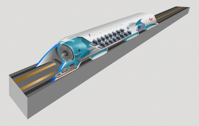 ¿Qué es Hyperloop y cómo funciona?