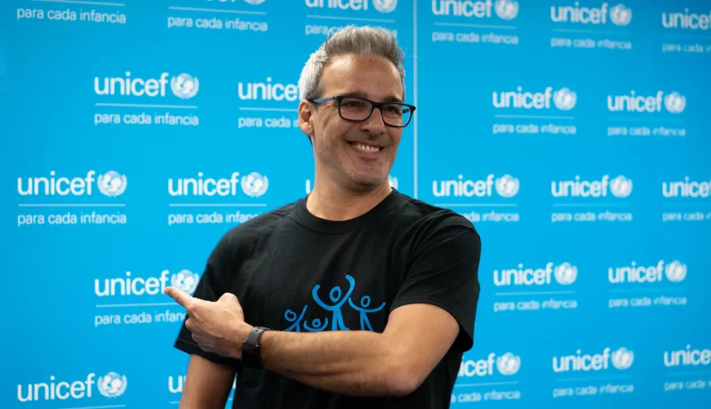 David Calle, nombrado nuevo amigo de UNICEF Comité de Madrid