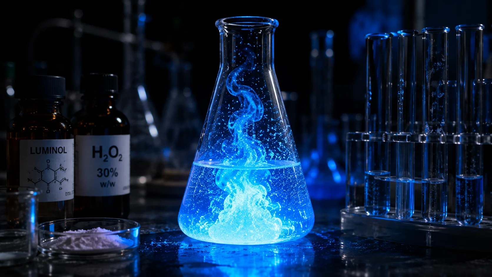 Quimioluminiscencia: La energía química que se transforma directamente en luz